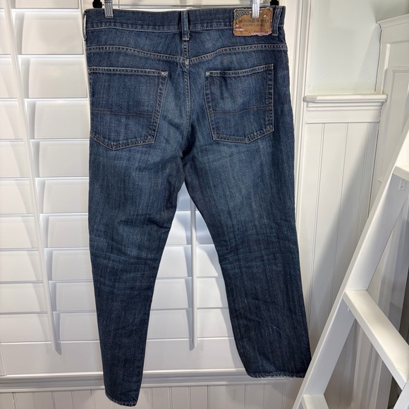 RL Denim & Supply 36x30 Slouch Dark Blue Jeans - Picture 8 of 8